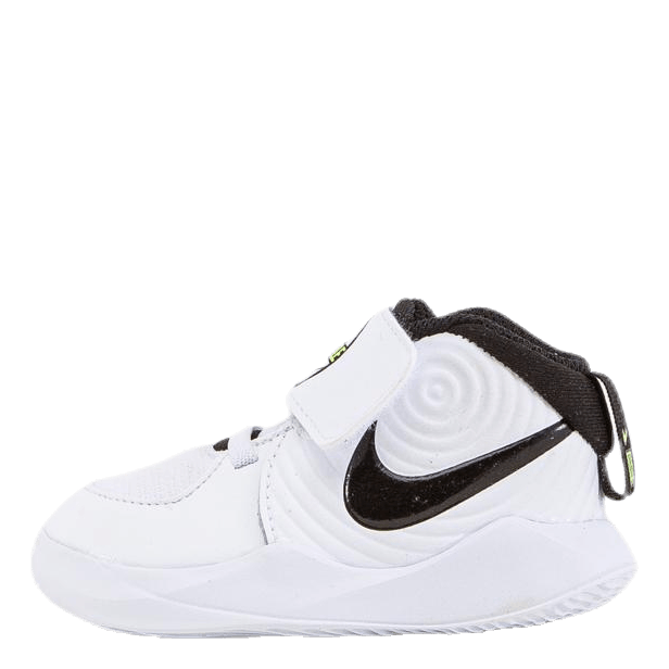 Team Hustle D9 TD Kids White Black Nike Runforest