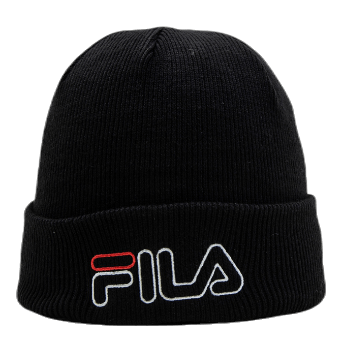 Beanie Leniar Outline Logo Black Fila Runforest