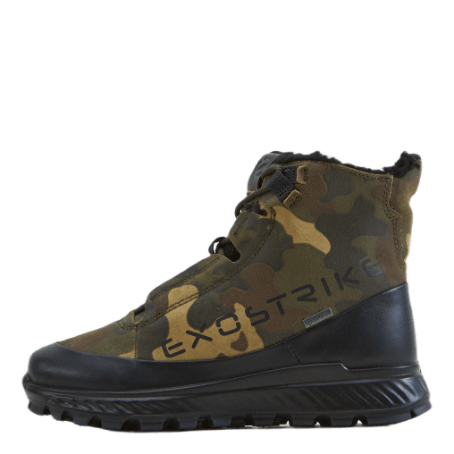 Ecco Exostrike Kids Black tarmac Camo ECCO Runforest