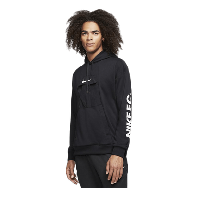 Nike F.C. Pullover Hoodie White/Black