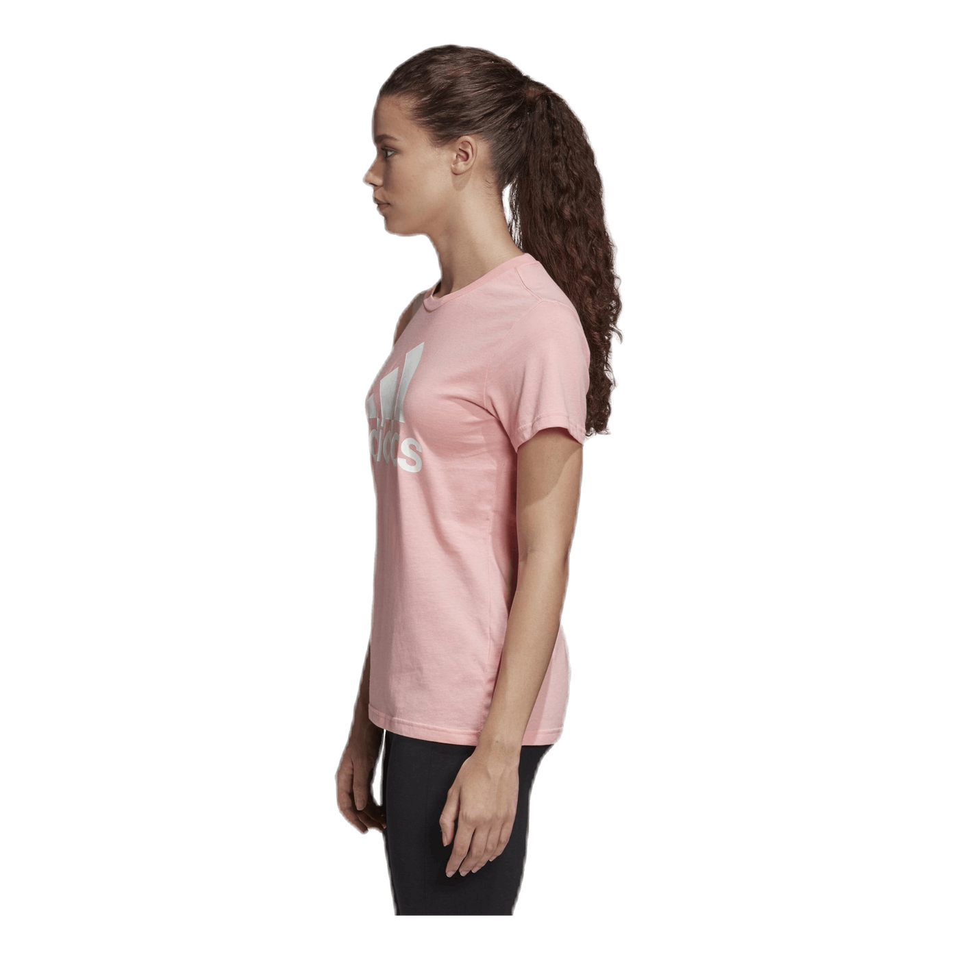 W Badge Of Sport Cotton Tee - Regular Fit Glory Pink