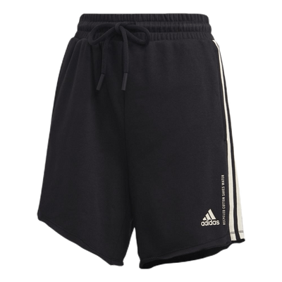 W Recycled Cotton Short Black