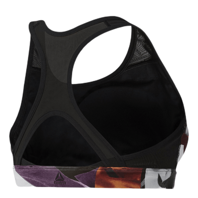 D Hero Racer Bra Padded Patterned