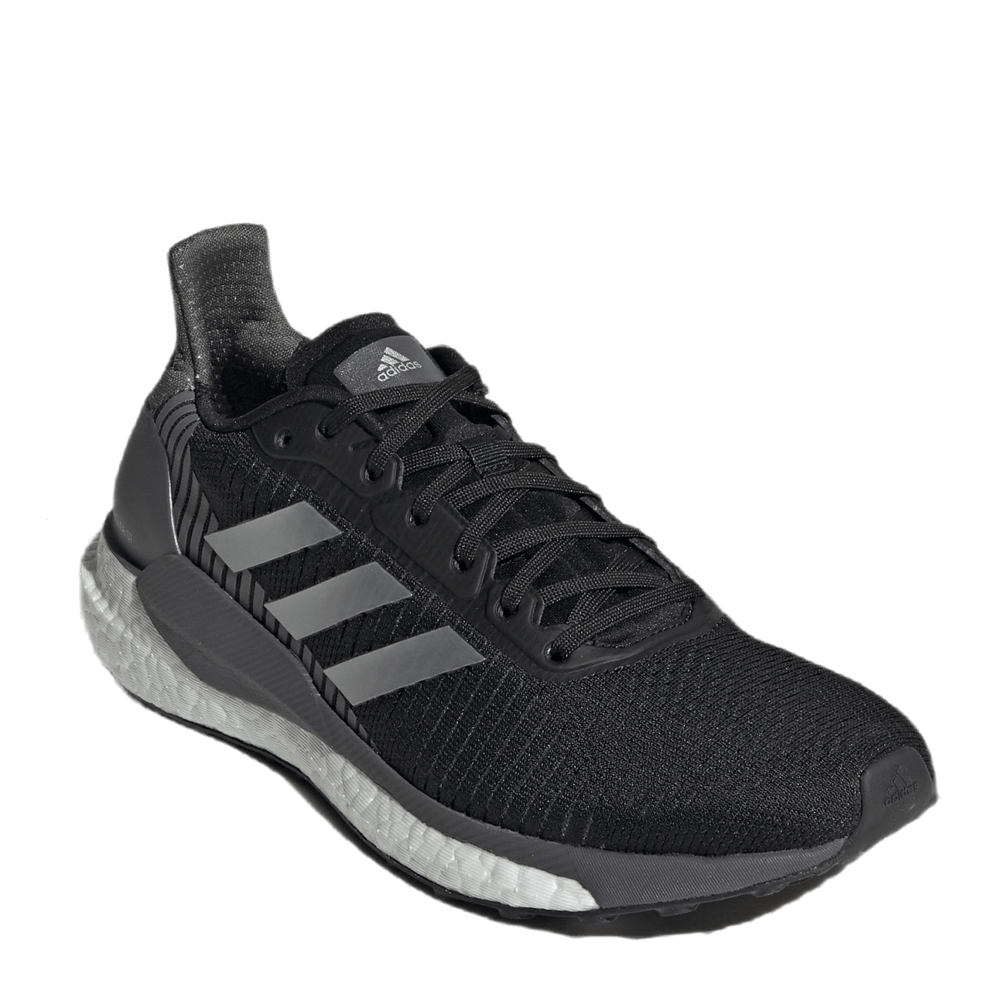 SolarGlide ST 19 Shoes Core Black / Silver Met. / Grey Five