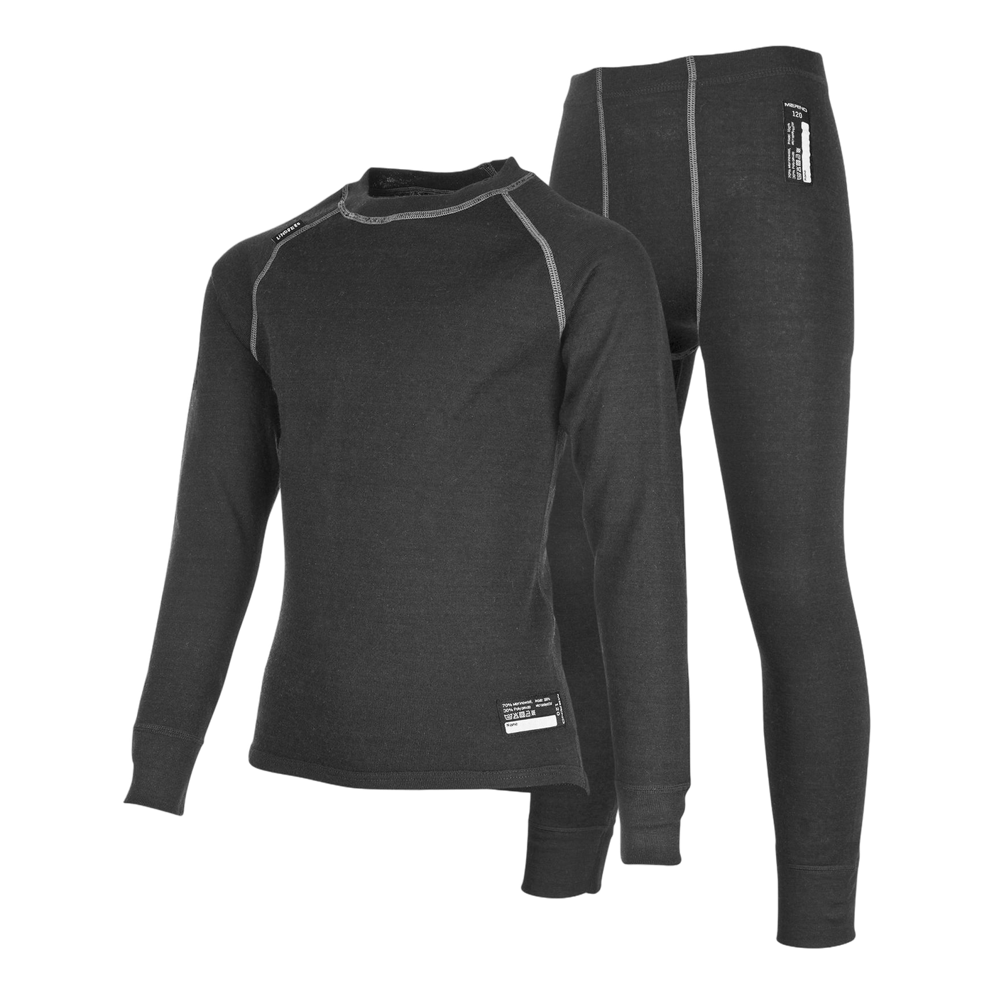 Merino Set Junior Grey