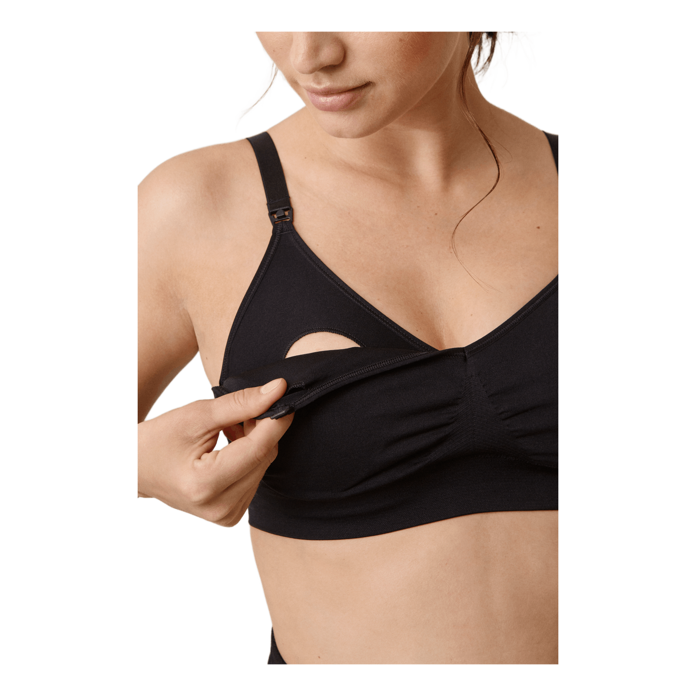 Fast Food T-shirt bra Black