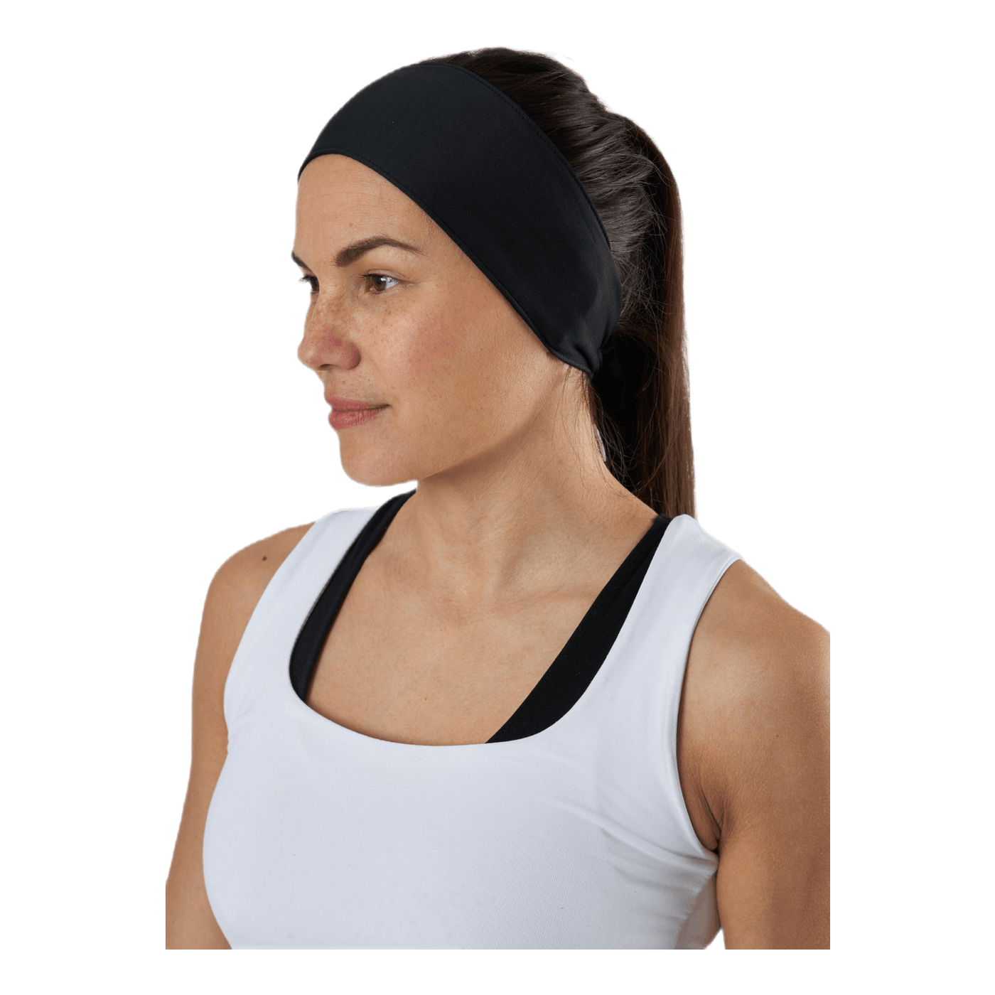 Bandana Head Tie White/Black