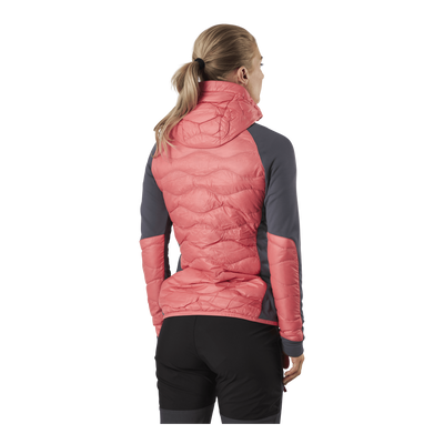 Helium Hybrid Hood Jacket Pink