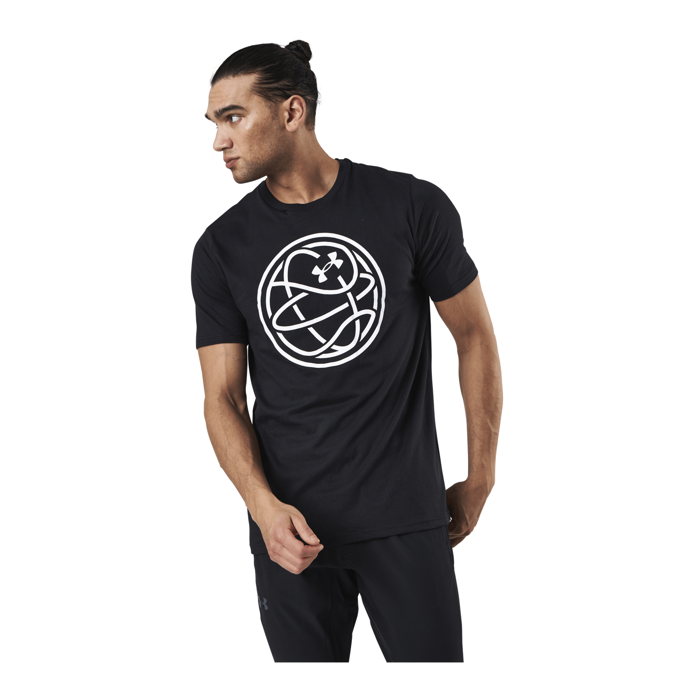 Hoops Icon Tee Black