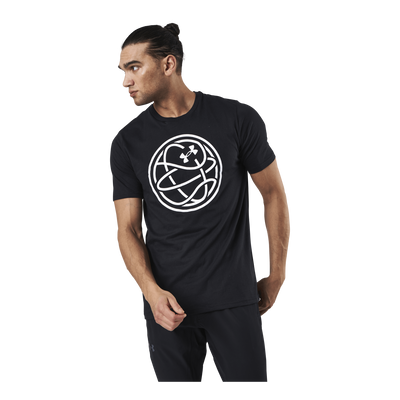 Hoops Icon Tee Black