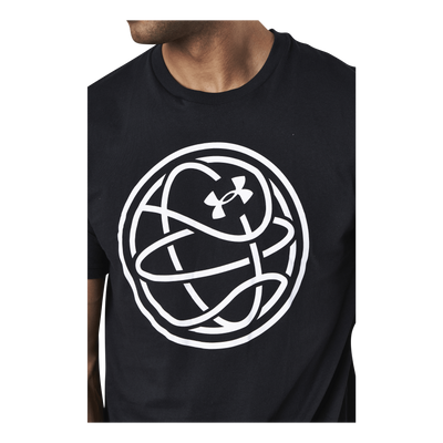 Hoops Icon Tee Black