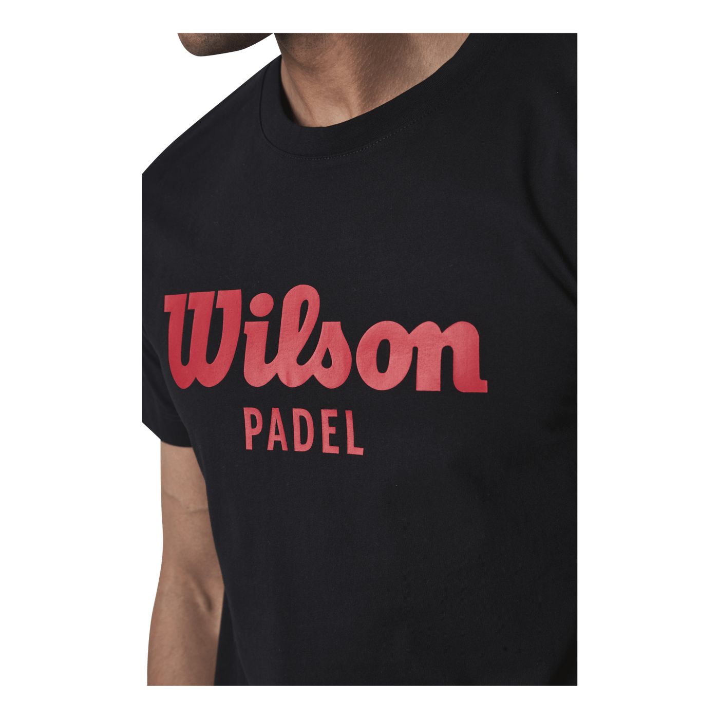 Padel Scrpt Tee Black