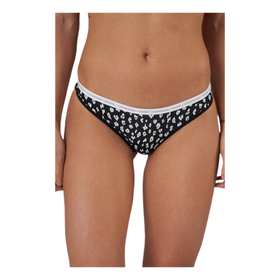 Ck One Cotton Thong 2-Pack White/Black