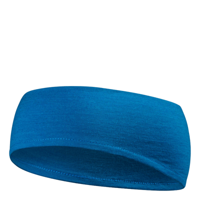 Headband Wool Reflective Blue