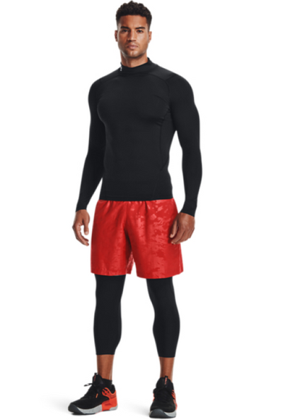 Ua Hg Armour Comp Mock Ls Black