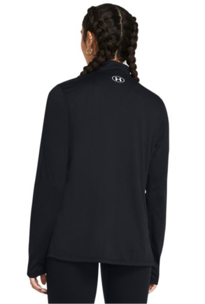 Tech 1/2 Zip- Solid Black