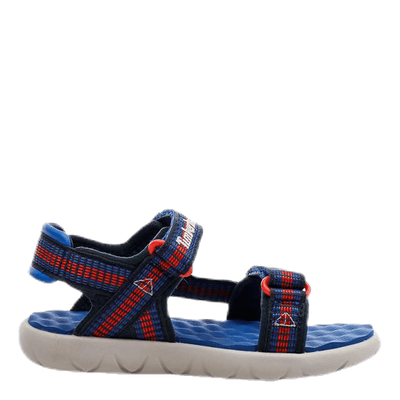 Perkins Row Webbing Sandal Blue/Red