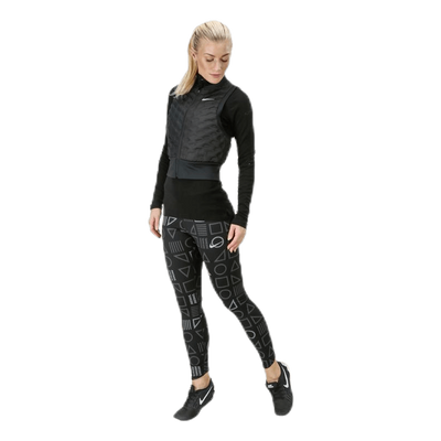 Aeroloft Crop Vest Black