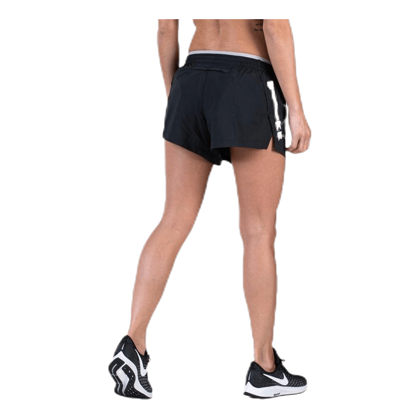 Elevate Track Short  White/Black