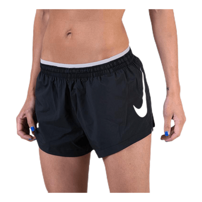 Elevate Track Short  White/Black