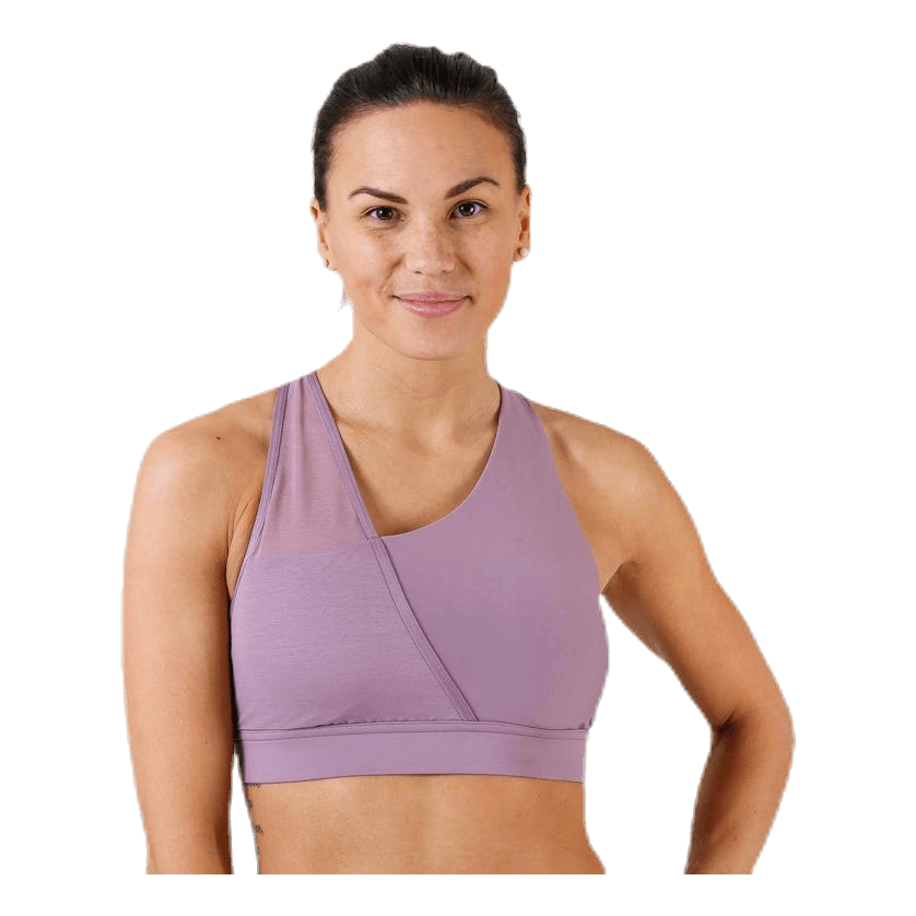 Vanish Asymmetric Low Bra Purple