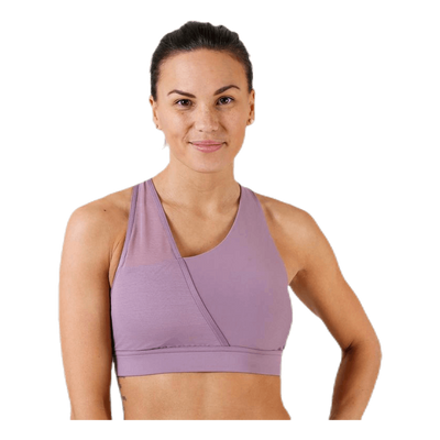 Vanish Asymmetric Low Bra Purple