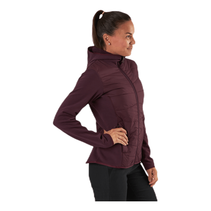 Radiant Hybrid Hoodie Purple