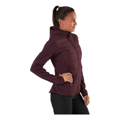 Radiant Hybrid Hoodie Purple