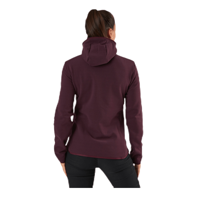 Radiant Hybrid Hoodie Purple