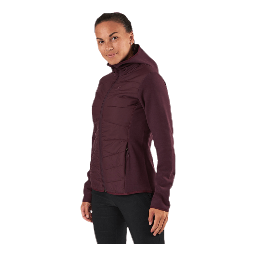 Radiant Hybrid Hoodie Purple