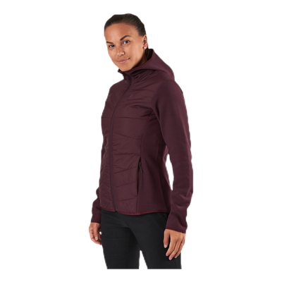 Radiant Hybrid Hoodie Purple