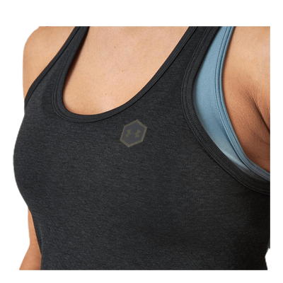 Rush Seamless Tank Black