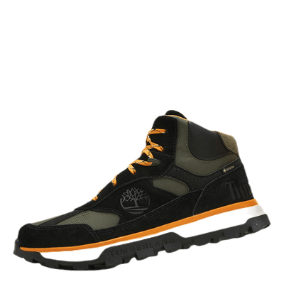 Trail Trekker Mid GTX® Jr Orange/Black/Yellow