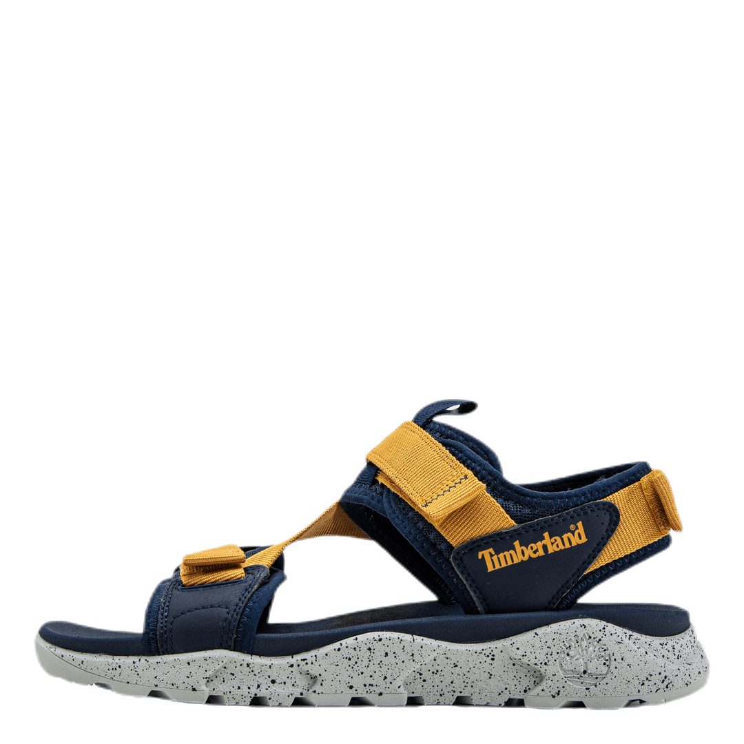 Ripcord 2 Strap Sandal Black/Yellow