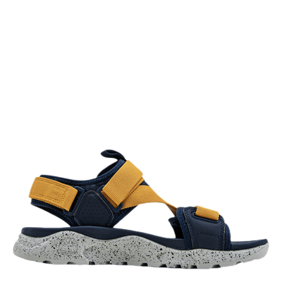 Ripcord 2 Strap Sandal Black/Yellow