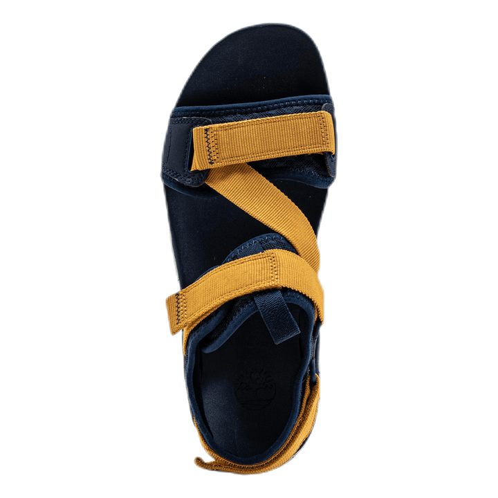 Ripcord 2 Strap Sandal Black/Yellow