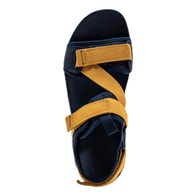 Ripcord 2 Strap Sandal Black/Yellow