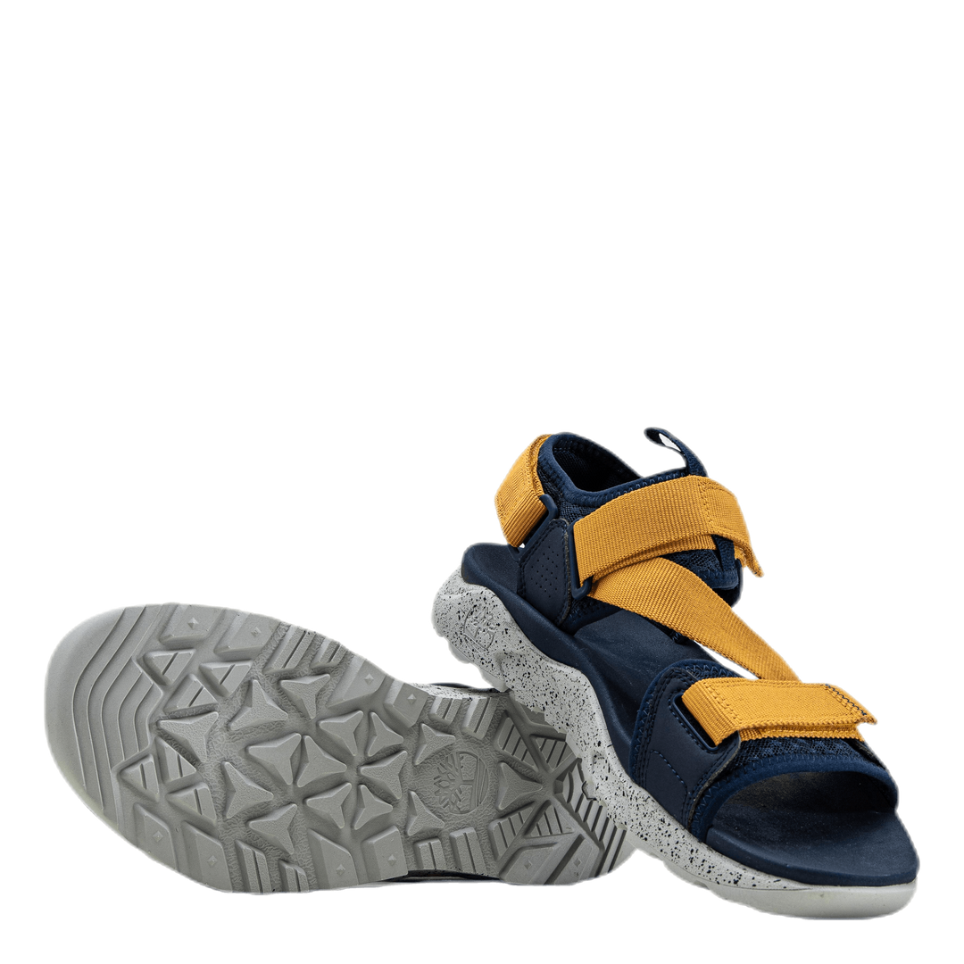 Ripcord 2 Strap Sandal Black/Yellow