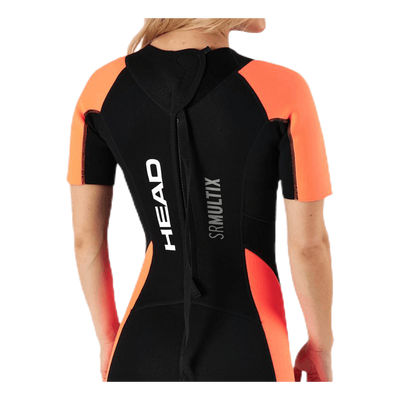 Swimrun Multix Shorty 2,5 Orange/Black