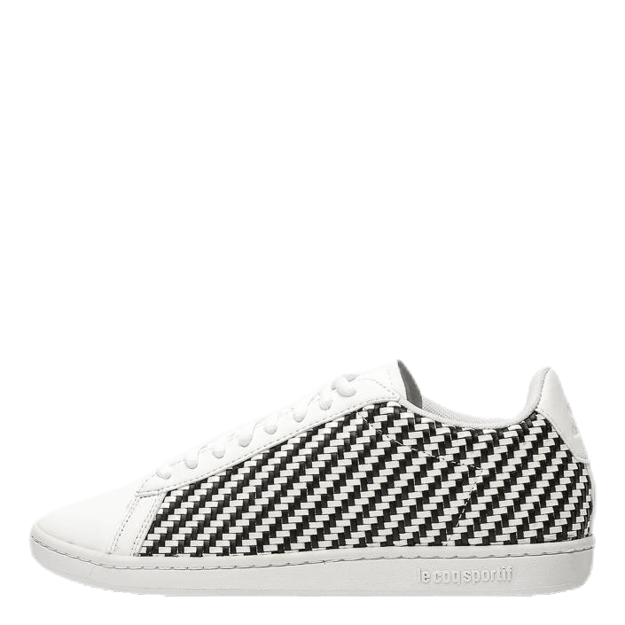 CourtsetT W Woven  White/Black