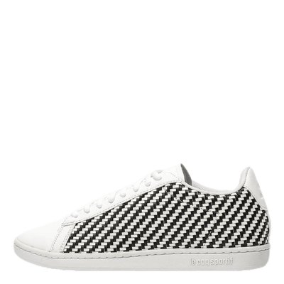 CourtsetT W Woven  White/Black