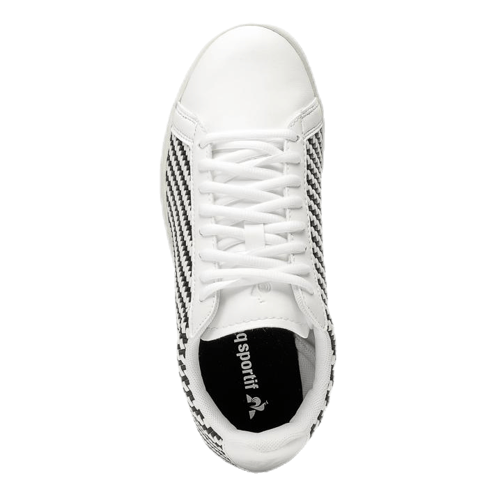 CourtsetT W Woven  White/Black