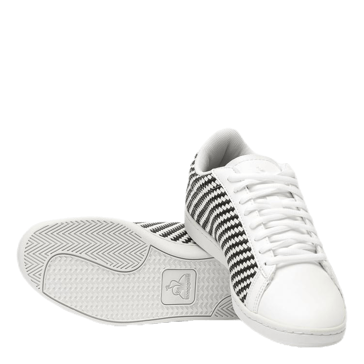 CourtsetT W Woven  White/Black