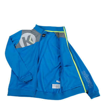 Core 2.0 Poly Jacket Jr Blue/Grey