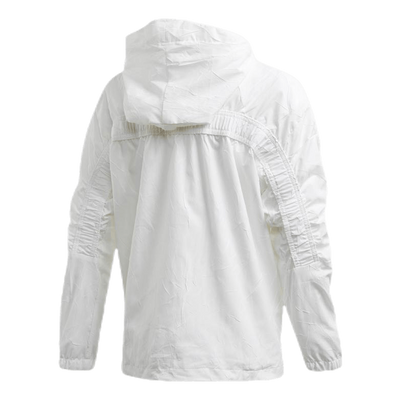 Prime Blue Recycled Wind Jacket White