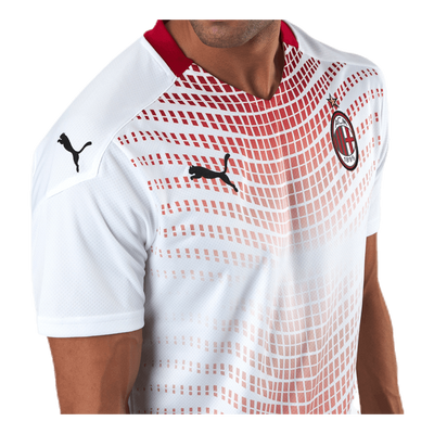 AC Milan Away Shirt Replica White/Red