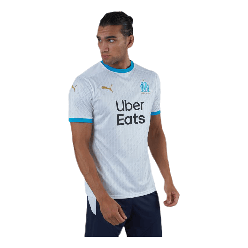 Olympique Marseille Home Shirt Replica Blue/White