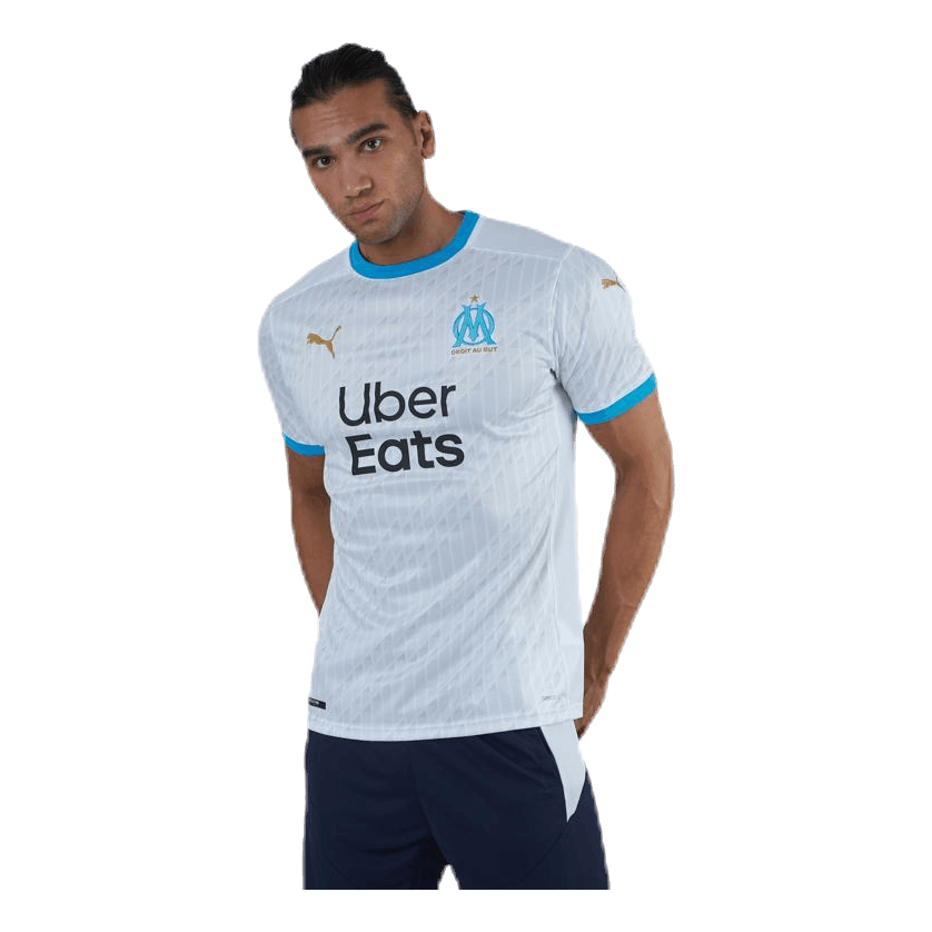 Olympique Marseille Home Shirt Replica Blue/White