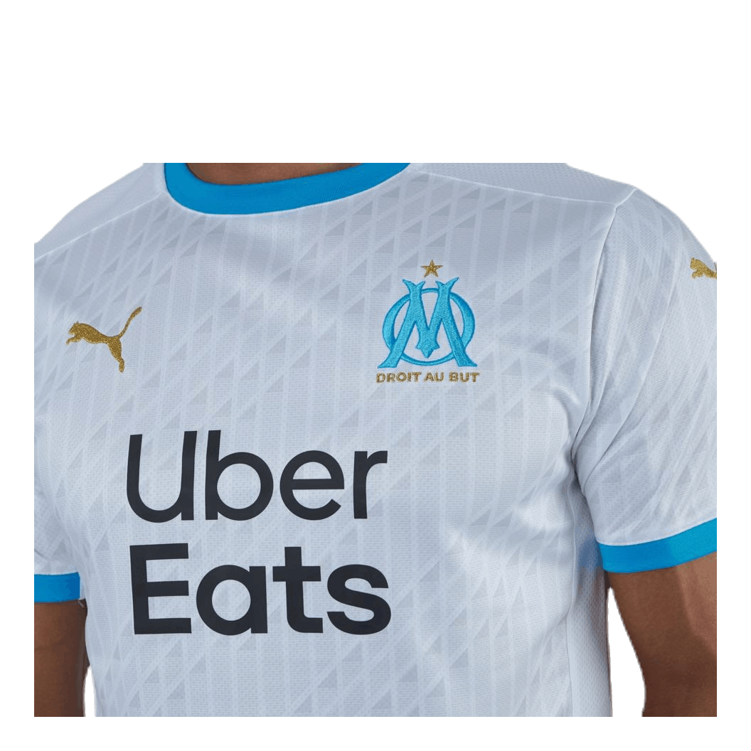 Olympique Marseille Home Shirt Replica Blue/White