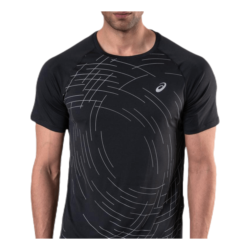 Night Track SS Top Black